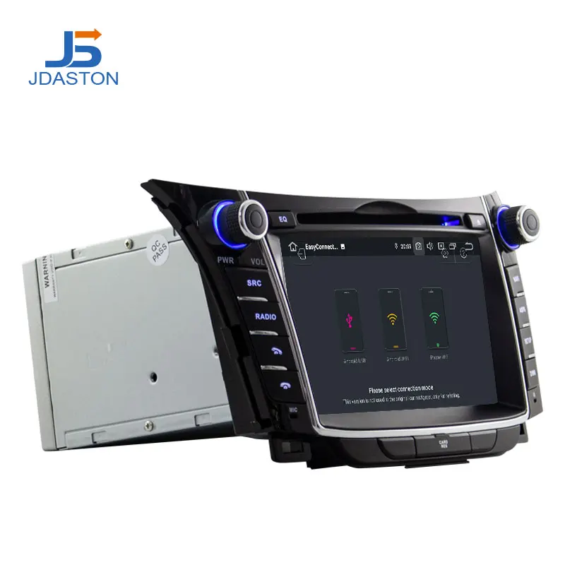 JDASTON Android 9,0 автомобильный dvd-плеер для hyundai I30 Elantra GT 2012- wifi Мультимедиа gps стерео 2 Din Автомобильный магнитофон