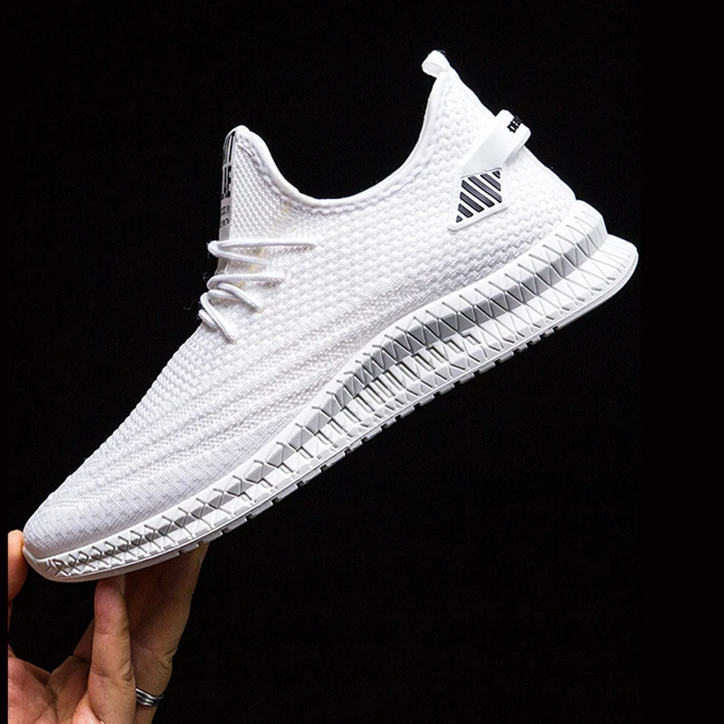 

2021Men's shoes new fashion sports shoes men's flat casual shoes mesh breathable walking shoes tennis shoes Zapatillas Hombre