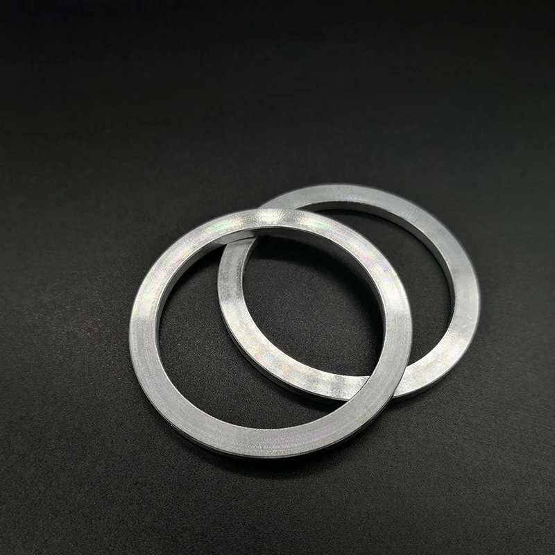

2pcs 40mm to 50mm Headphone Speaker Unit Adapter Circle Metal DIY Adjustable Round Circle for 50MM Headphone Housing
