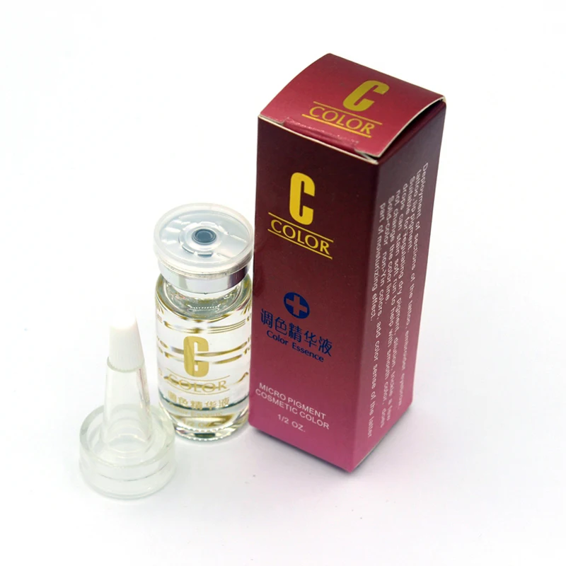 Микроблейдинг татуировочные чернила цветная эссенция пигмент разбавление