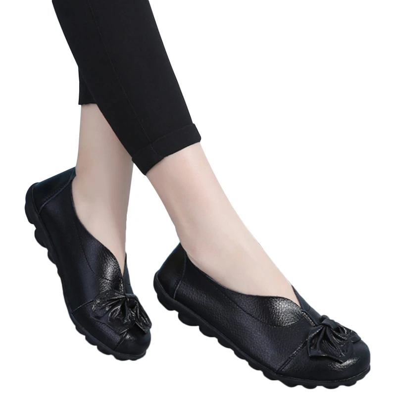 

Туфли женские на плоской подошве, Повседневная Удобная обувь на платформе, танцевальные туфли с круглым носком, 2022