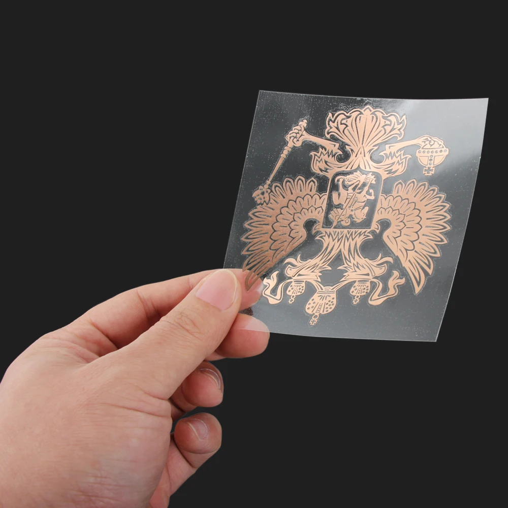 Авто Герб Россия никелевая Металлическая Автомобильная наклейка для Lifan X60 320 620 330