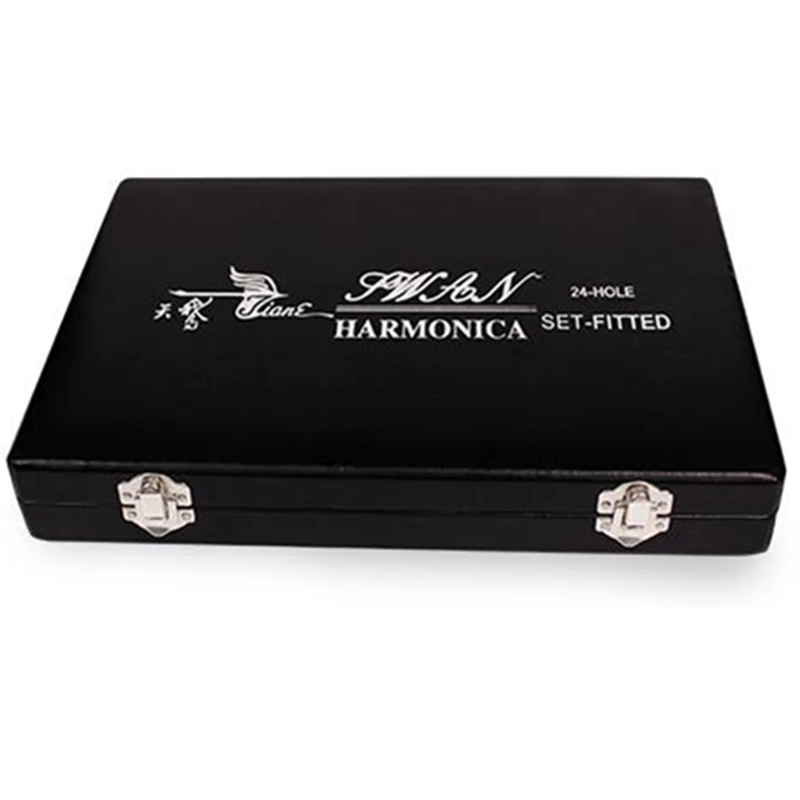 Гармоника Swan с 24 отверстиями гармошка A/B/C/D/E/F/G Keys 7 шт./компл. деревянный
