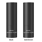 Тени для бороды с кисточкой, водостойкий эффективный консилер, ручка-аппликатор для бороды, усов, чехла для лица, волос, бровей, мужчин