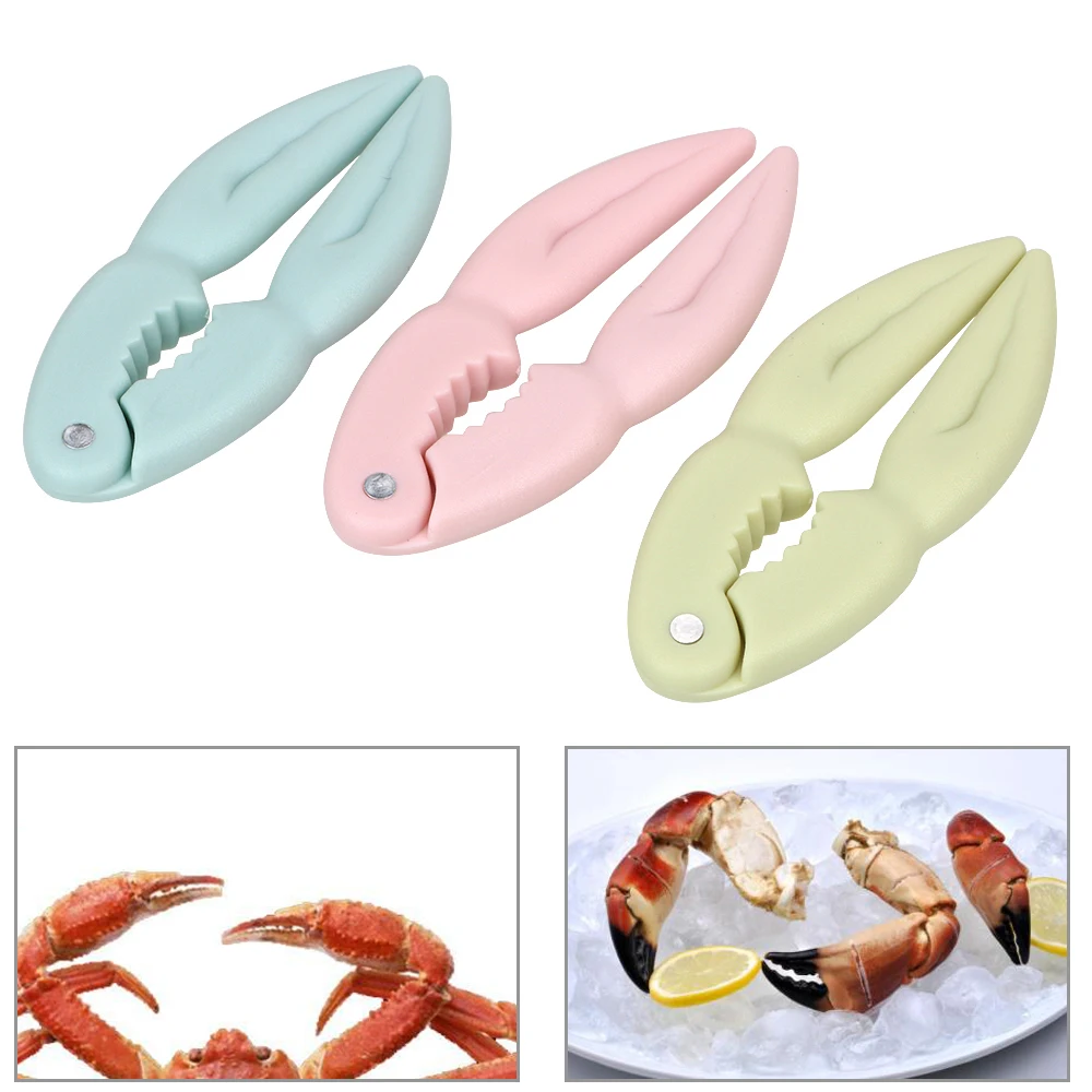 

Lobster Crab Cracker Oyster Shucker Crab Peel Shrimp Pliers Sheller Walnut Nut Clip Sea Food Tool Kitchen Free shipping