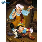 Картина из мультфильма Disney Пиноккио, алмазная 5D Вышивка крестиком, мозаика с полным узором, украшение для стен, подарок на день рождения