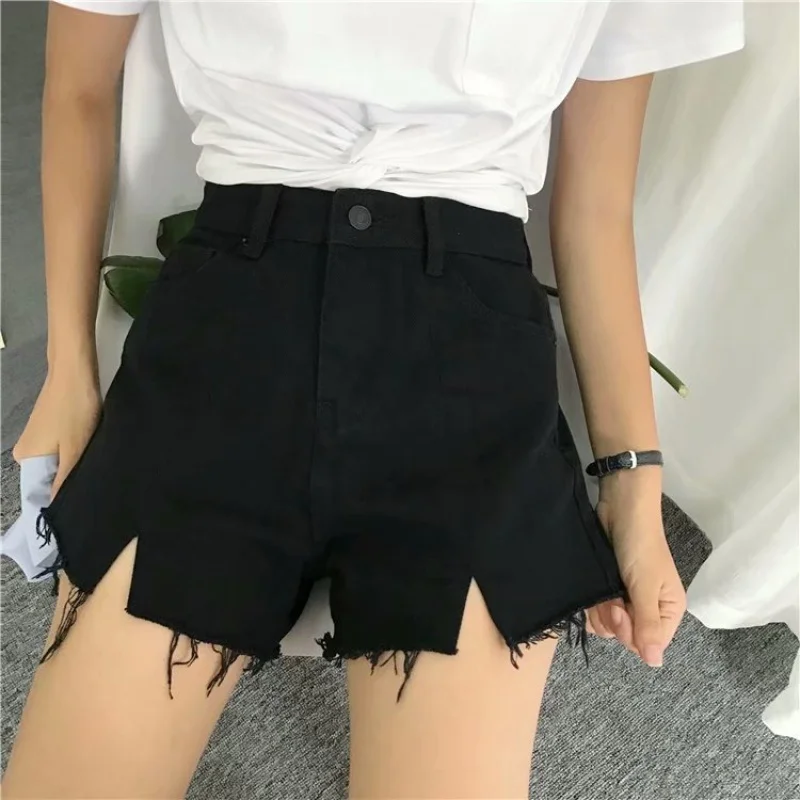 Ins/красные шорты из сетчатой ткани Super Fire Cow Zi женские осенние новый стиль большой