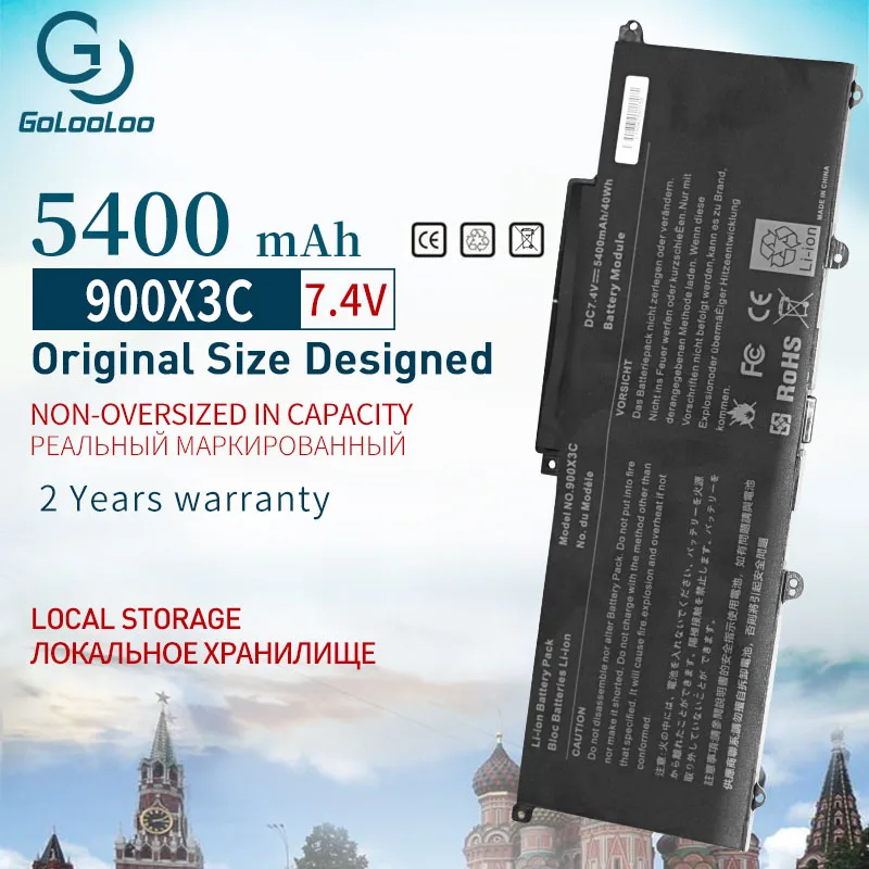 Golooloo 5400mAh 7 4 V AA-PLXN4AR ноутбук батарея do samsunga для Ultrabook 900X3C 900X3D 900X3E NP900X3C NP900X3D NP900X3E 40WH |