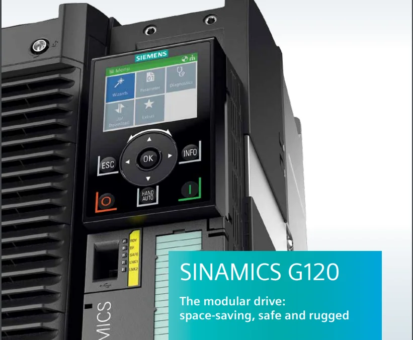 

Siemens G120 PM240 11kw heavy load 380V~480V inverters converters