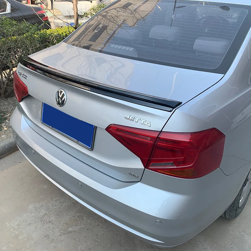 

Fast2021 Fit For 17-19 for Volkswagen Refit New Jetta Sports Non Perforated Baking Paint Tail Spoiler