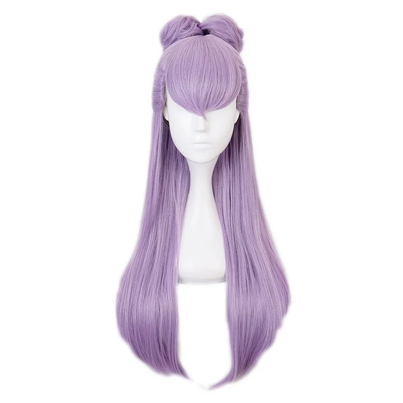 

Cosplay WigLeague of Legends LOL KDA Evelyn Mixed Purple Double-package Half-head Cos Wig Haikyuu Anime Cosplay Evangelion