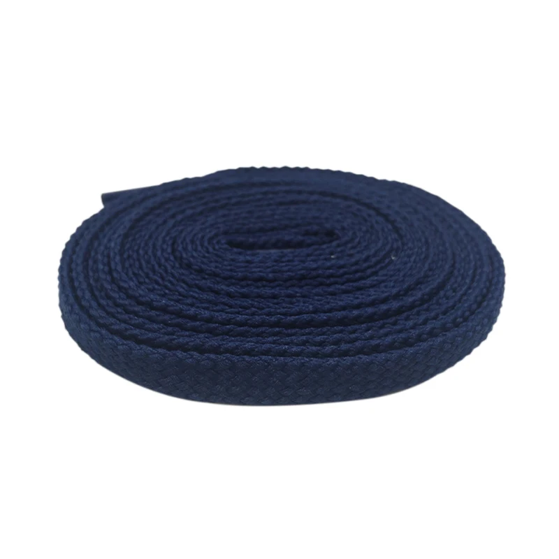 Weiou 7mm Flat Tubular Shoelace Styles Athletic Sports Sneakers Bootlace Multi Color Polyester Shoestring For Sporting Boots