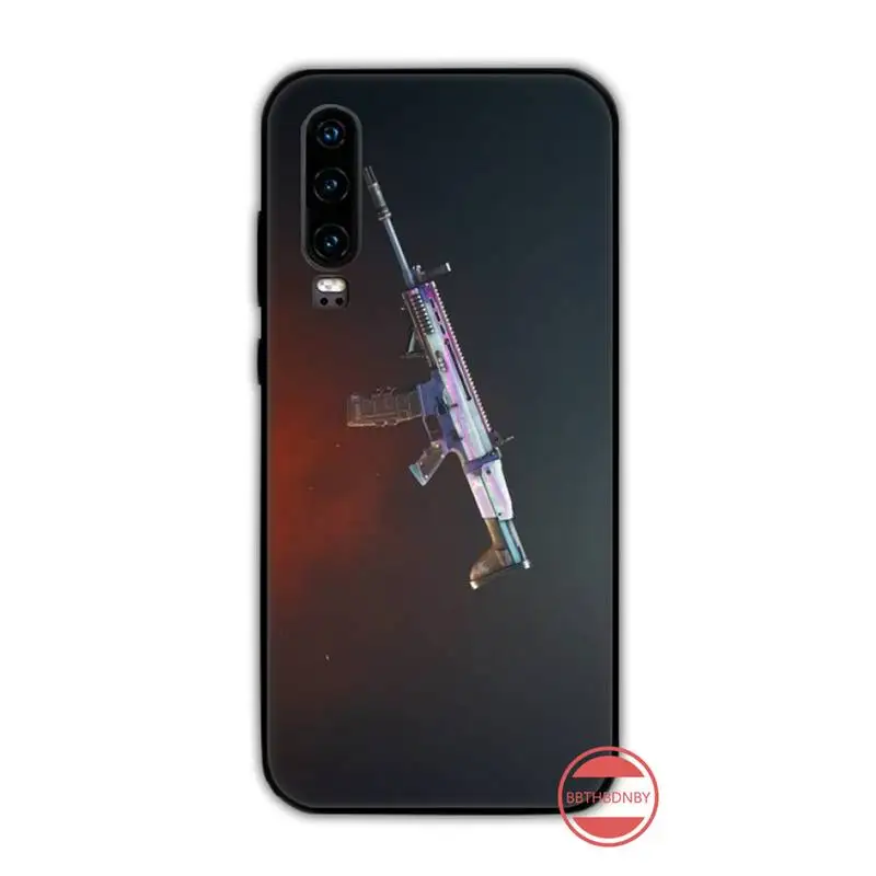 free fire PUBG game gun TPU Silicone Phone Case For Huawei Honor view 7a5.45inch 7c5.7inch 8x 8a 8c 9 9x 10 20 10i 20i lite pro | Мобильные