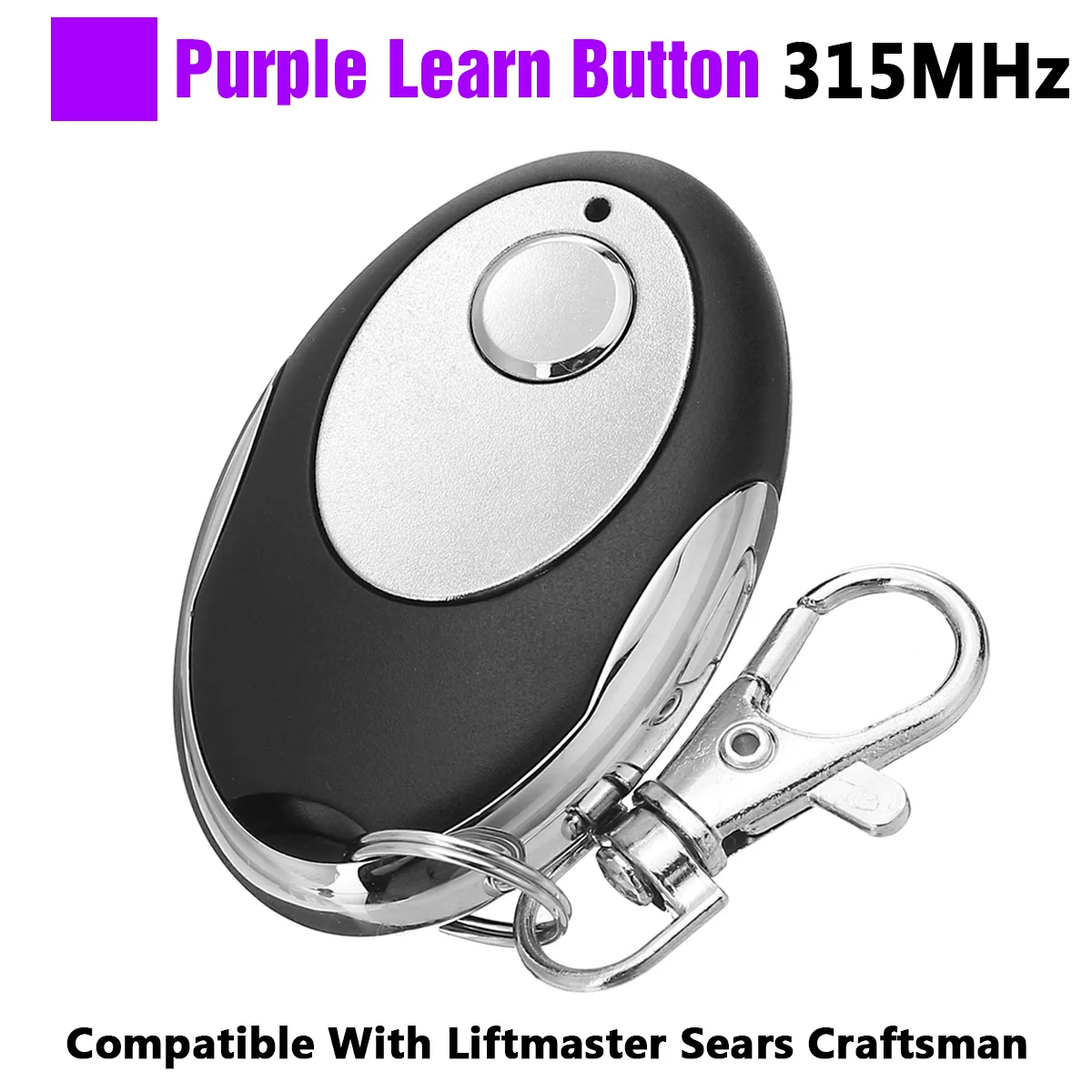 

1B 315 МГц открывалка для гаражных ворот с дистанционным управлением фиолетовая Кнопка обучения для Chamberlain Sears Liftmaster Craftsman 370LM 371LM 372LM 373LM 374LM