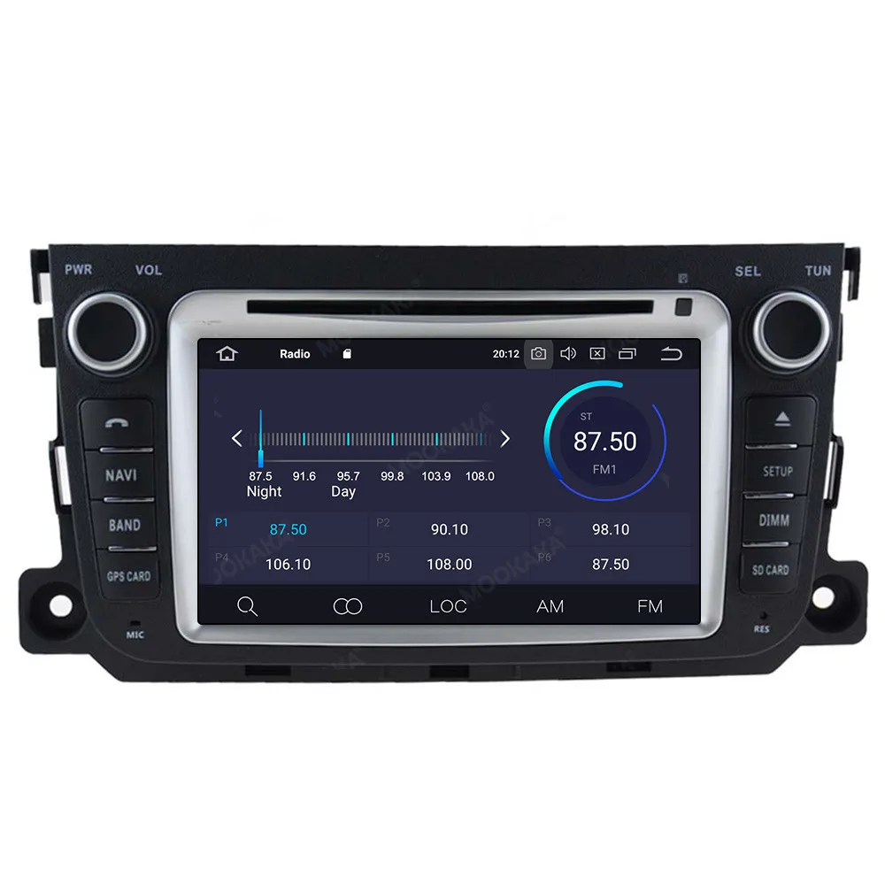 Автомагнитола на Android 10 0 4 + 64 ГБ GPS навигация для Benz Smart 2010 2014 мультимедийный плеер