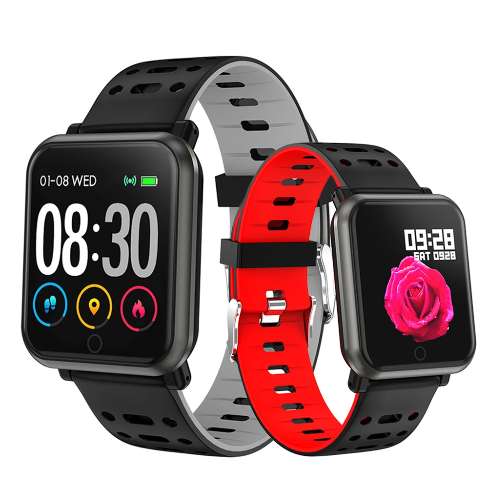 CP11 Смарт часы Bluetooth сердечного ритма крови Давление Sleep Monitor здоровья с