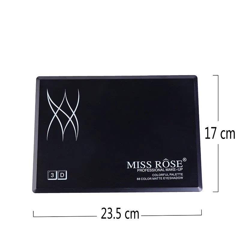 MISS ROSE 88 Color Matte Eye Shadow 2 Sets of Professional Makeup Make-up Eyeshadow Wholesale Cosmetic |