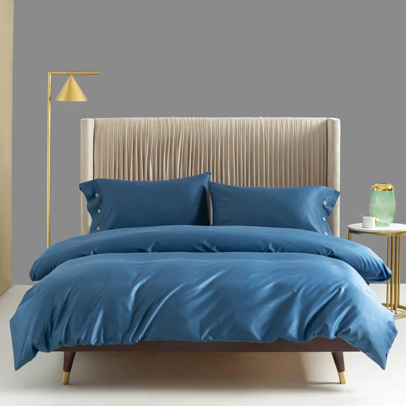 

Хлопковое постельное белье с длинным степлением в стиле 60-х годов, пододеяльник с уровнем А, роскошное семейное постельное белье, покрывала ...