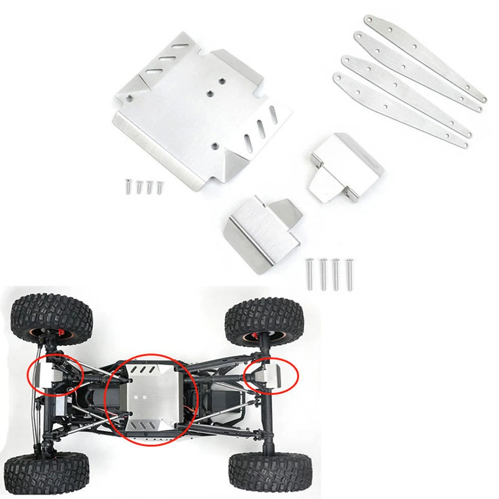 

Axial RBX10 Ryft Stainless Steel Chassis Armor Plate Swing Arm Strengthen Film Axle Suspension Arm Reinforce For 1/10 RC Car