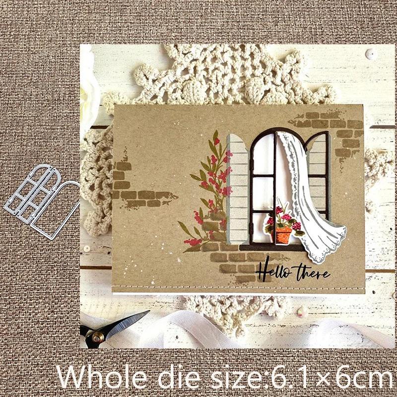 

Металлический трафарет XLDesign, пресс-формы, украшение окна, скрапбукинг, высечки, альбом, бумажные карты, тиснение