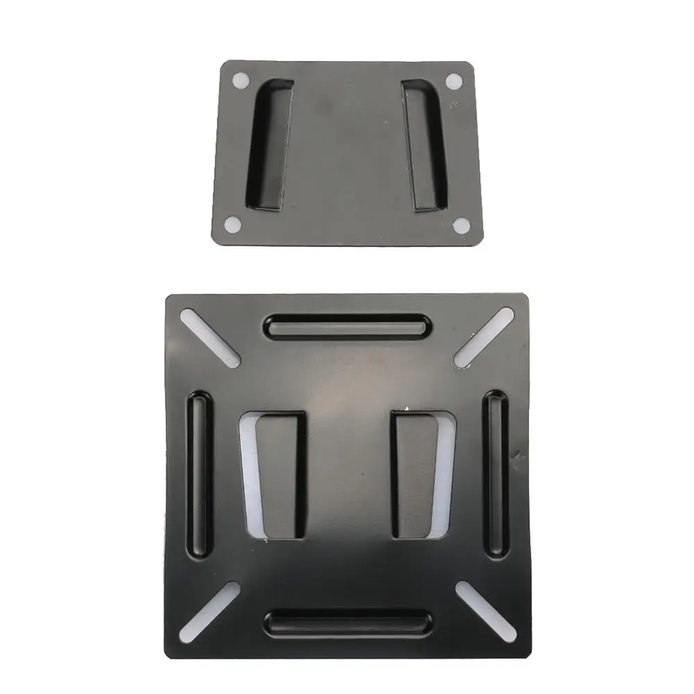 TV Mount Настенная Подставка для телевизора, компьютера, 12-24 дюйма, крепкое крепление для телевизора, плоская панель, ТВ, светодиодный экран из стали, ЖК-кронштейн, черный экран для телевизора, 24 дюйма, телевизор sta - Цвет: TV Mount