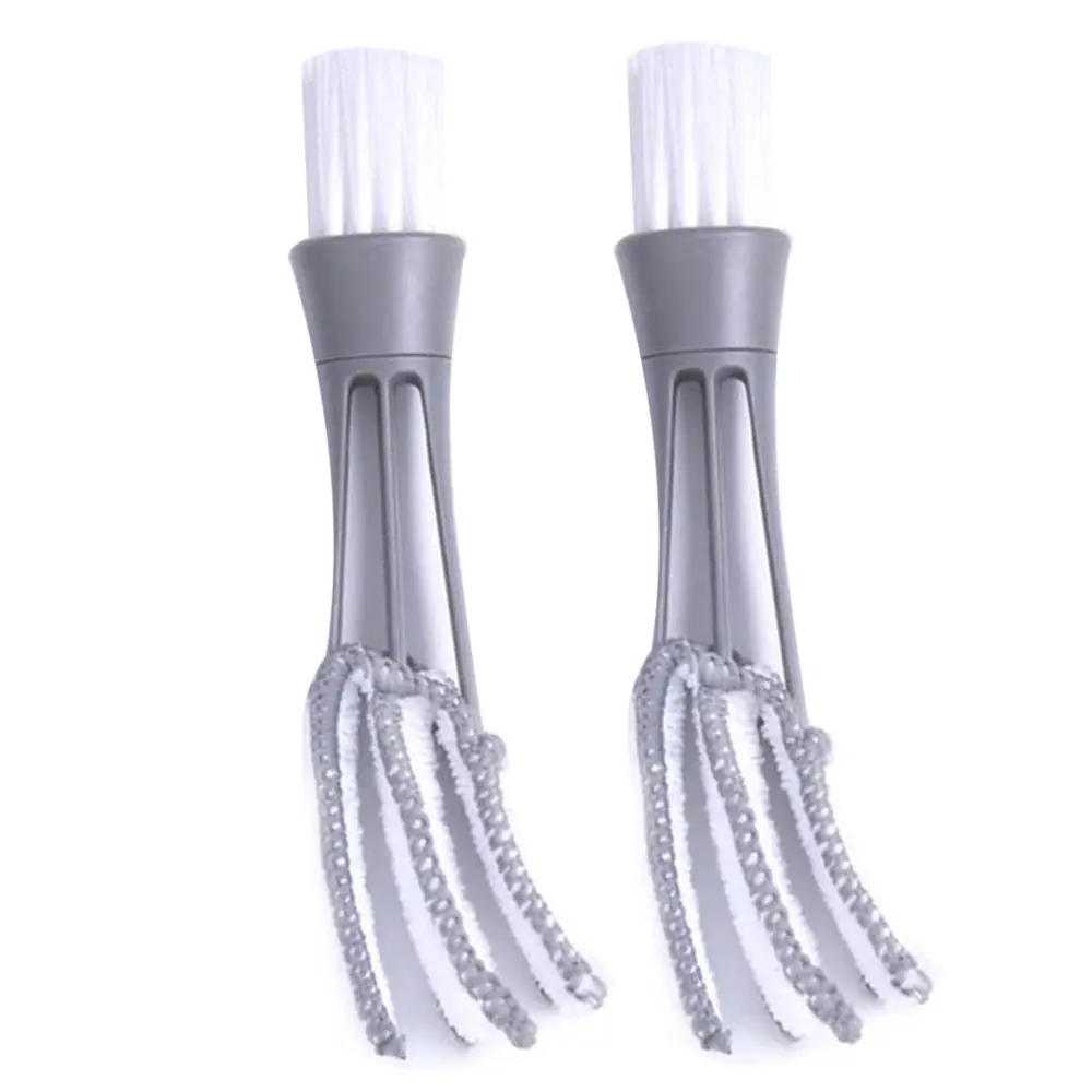 

Auto Double-Head Vehicle Air Conditioning Outlet Vent Dust Cleaning Brush Tool