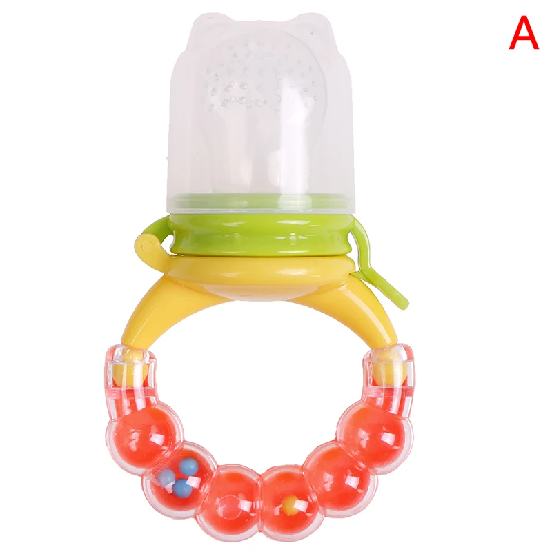 

1Pcs Fresh Food Nibbler Baby Pacifiers Feeder Kids Fruit Nipples Feeding Safe Baby Supplies Teat Pacifier Bottles