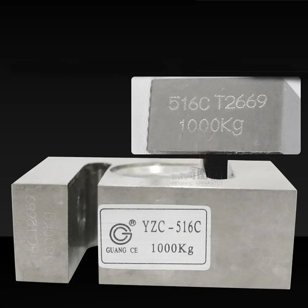 Датчик взвешивания с нажимной тягой из легированной стали YZC-516C 100 200 300 500 1000 кг -