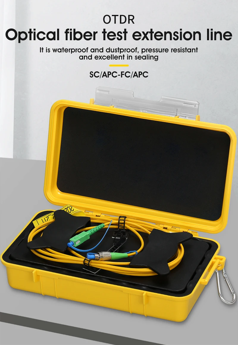 SC/APC-FC/APC OTDR Dead Zone Eliminator волоконно-оптические кольца Launch Cable Box | Мобильные телефоны