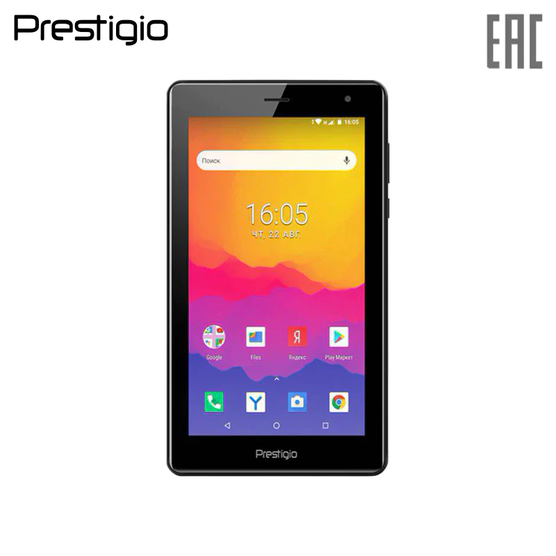 Планшет Prestigio Grace 4327 3G PMT4327_3G_D_RU SIM 7&quot (600*1024) IPS 1ГБ DDR 16ГБ 0.3МП + 2МП 3000 мАч|Планшеты| |