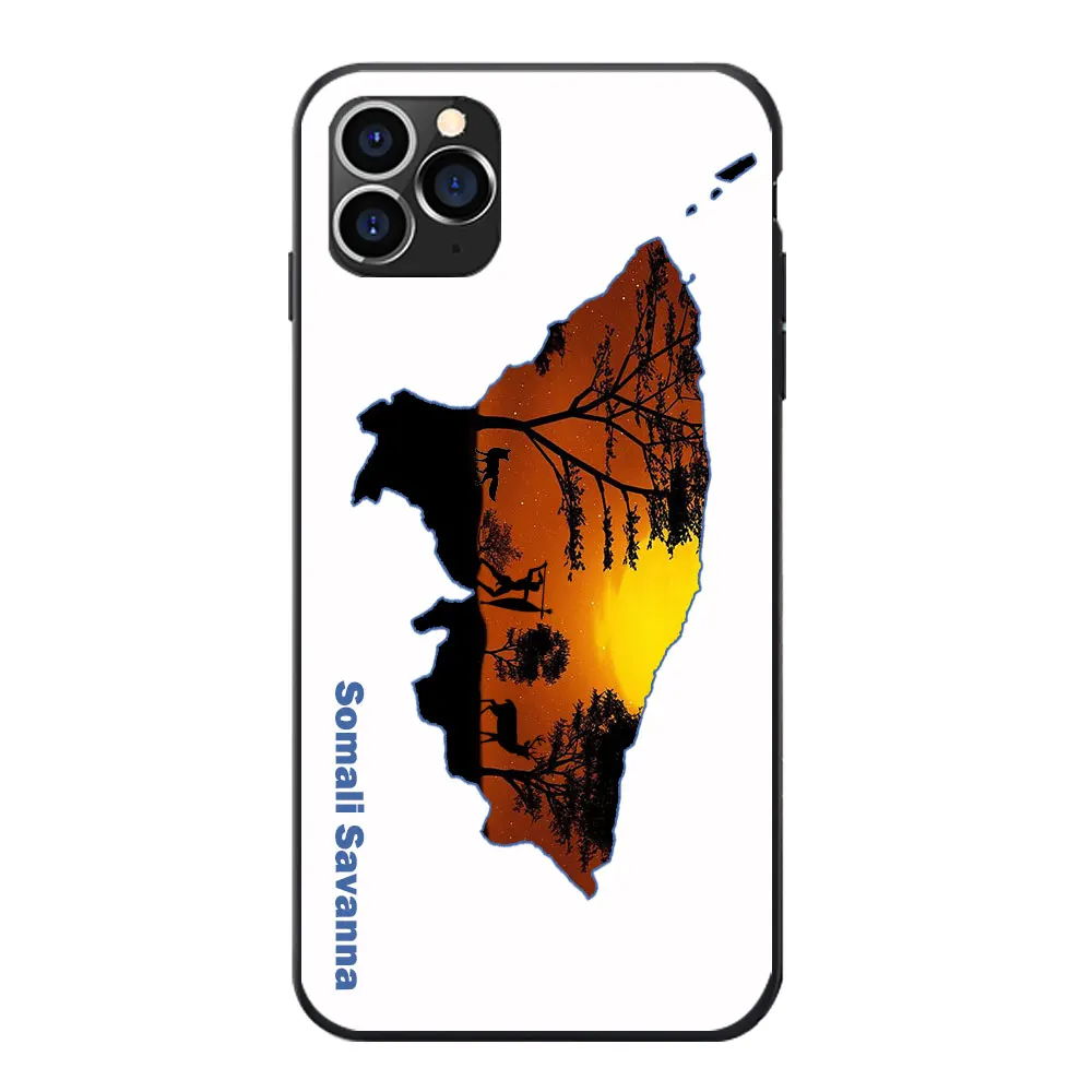 Мягкие чехлы для телефонов из ТПУ Huawei Maimang Nova 2 3 4 5 6 8 I S Pro Plus Сомалийская Саванна