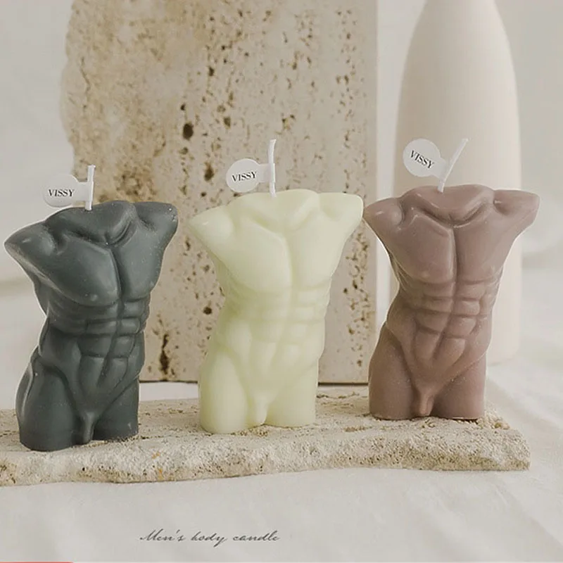 Фигурные свечи для тела реквизит фото знаменитостей ароматические мужского из