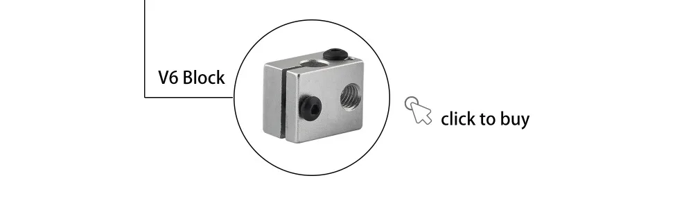V6 J-head 12V 24V все металлические Hotend Уэйд или экструдер Bowden в нагреватель термистор Вентилятор Насадка теплоотвод для 1,75/3 мм 3D-принтеры часть