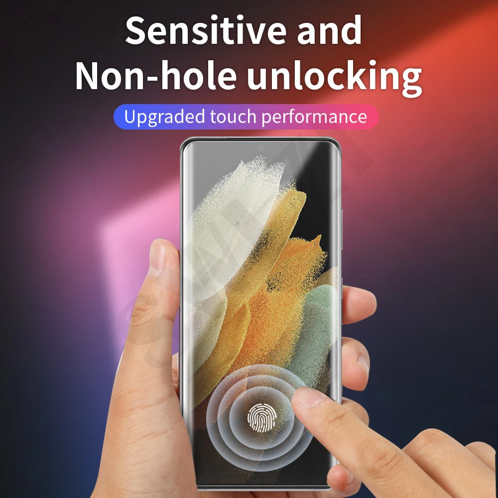 2/1 шт УФ-стекло протектор для экрана на Samsung Galaxy note 20 10 pro s21 s20 ультра s10 5G s9 s8 плюс UV