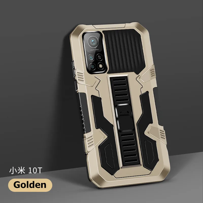 

Shockproof Protective Case For Xiaomi Mi 10T 10TPro 5G 10T lite Strong Anti-Fall Armor Bracket Phone Case