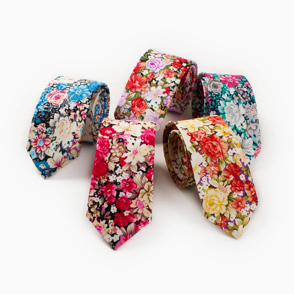 

Linbaiway модные галстуки для мужчин 6 см хлопок Цветочный мужской галстук Повседневный Свадебный Мужской галстук подарки для мужчин рубашка ...