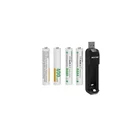 Зарядное устройство USB AAAA и перезаряжаемая батарея AAAA для поверхностных батарей в виде ручки, будильник, фонарики