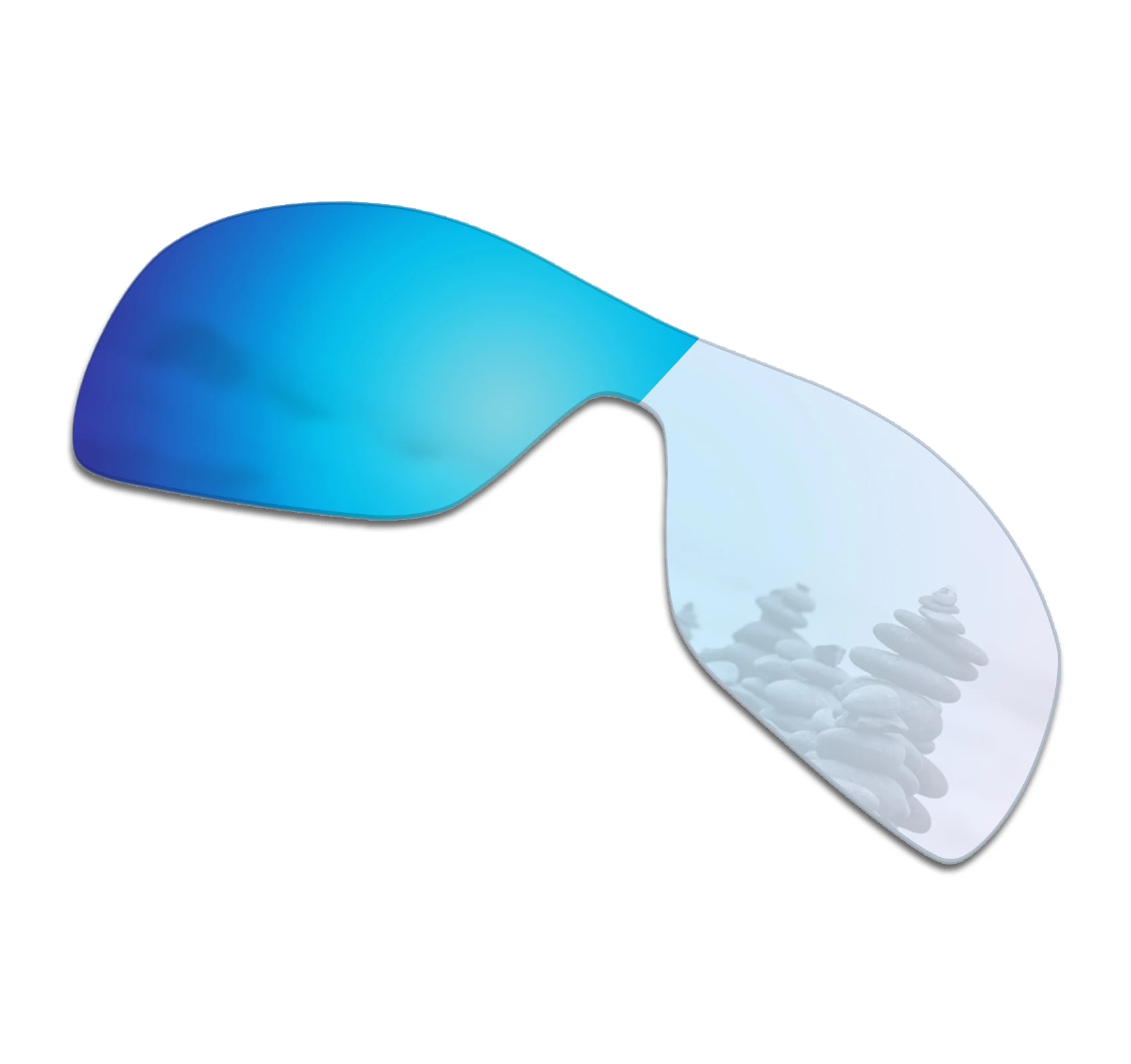 

SmartVLT Sunglasses Replacement Lenses for Oakley Antix - Eclipse Blue Photochromic