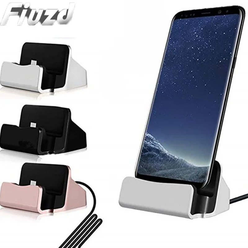 Зарядная док станция с USB кабелем для Samsung S8 S9 s10 S 8 9 10 plus + A70 A50 A6 J3|Док-станции| |