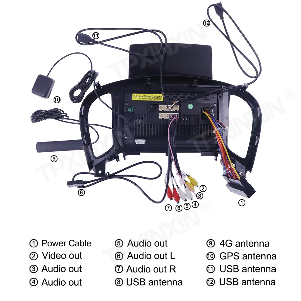 저렴한 자동차 멀티미디어 플레이어 헤드 유닛 오디오 라디오 네비게이션 무선 카플레이, 닛산 주크 2011-2016 테슬라 스타일 안드로이드 10.0 GPS