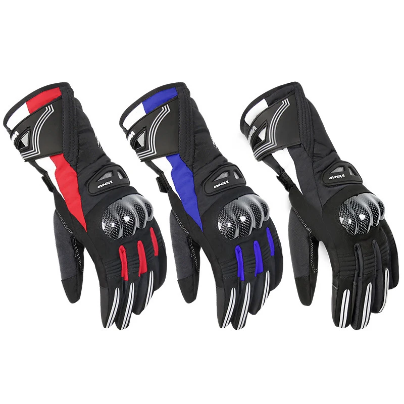 Перчатки для верховой езды водонепроницаемые ветрозащитные длинные теплые