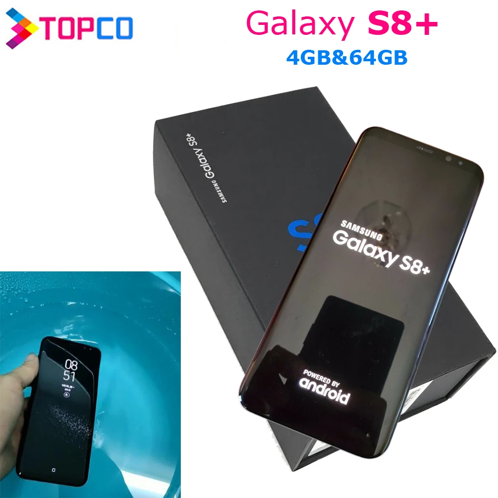 Телефон Samsung Galaxy S8 + Plus оригинальный разблокированный G955U/G955 4G LTE NFC Android