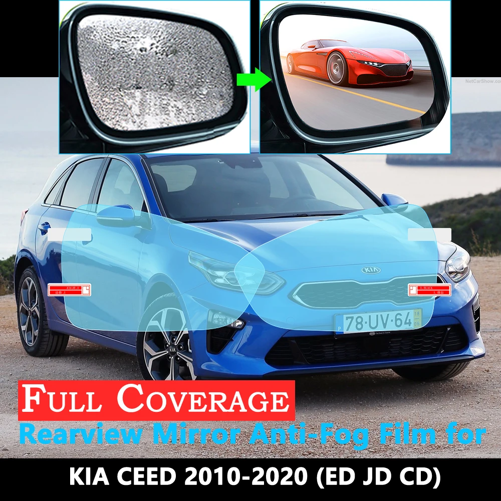 Полноразмерная Защитная противотуманная пленка для KIA CEED ED JD CD Ceed SW GT 2010 ~ 2020