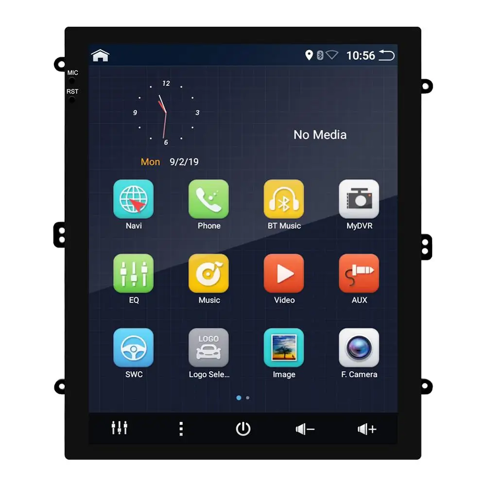 Автомобильная Мультимедийная система универсальный плеер на Android 9 7 четыре ядра