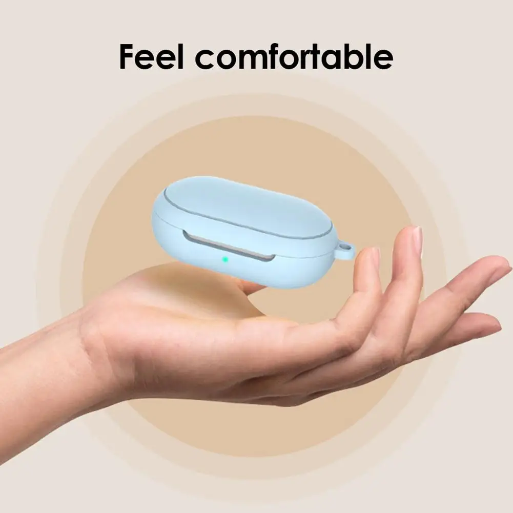 Силиконовый чехол для наушников Samsung Galaxy Buds Plus прочный водонепроницаемый
