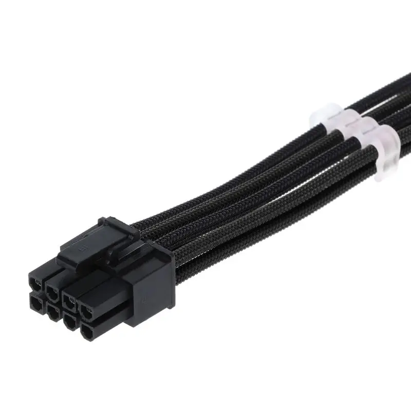 

Удлинительный кабель питания для ПК, Черный GPU PCI-E 8 Pin (6 + 2), 30/40 см