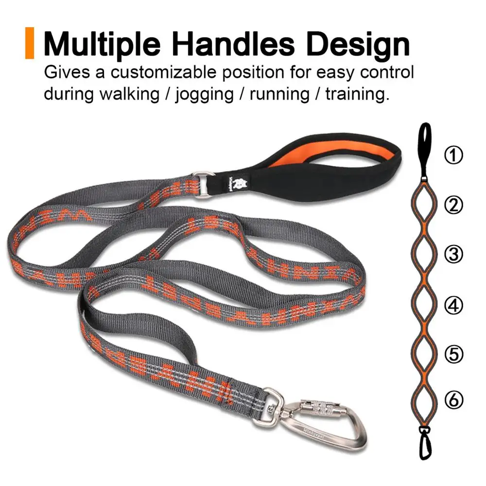 Truelove светоотражающий Нейлоновый Регулируемый тренировочный поводок для