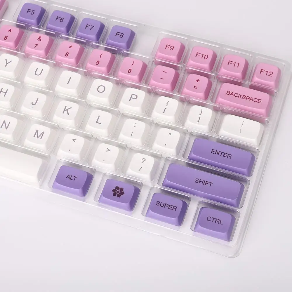 134 ключ Hana краски под шар Форма PBT похож на XDA для Клавиатура MX 104 87 61 которая