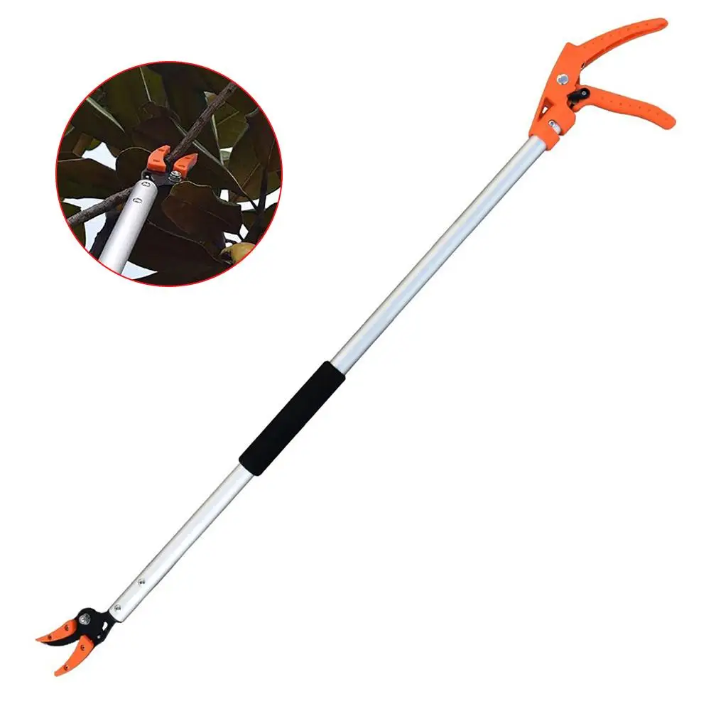 

0.8M/1M Extra Long Lopper Tree Trimmer Tool Branch Cutter Long Handled Secateur Fruit Picker For Apple Persimmon Garden Supplies