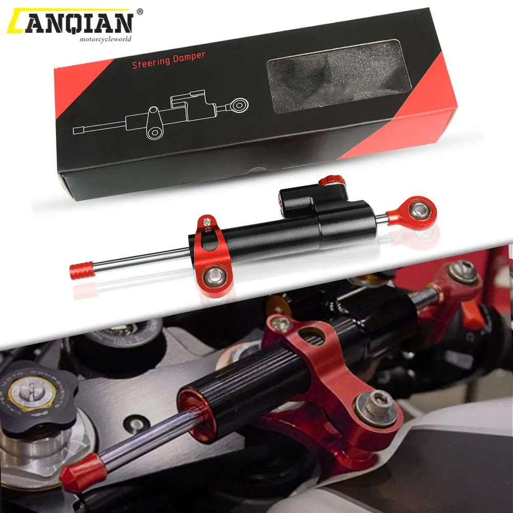 Регулируемый алюминиевый стабилизатор рулевого демпфера для Honda CBR 929RR CBR929 RR 929